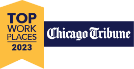 Chicago Tribune: Top Workplaces 2022 award logo