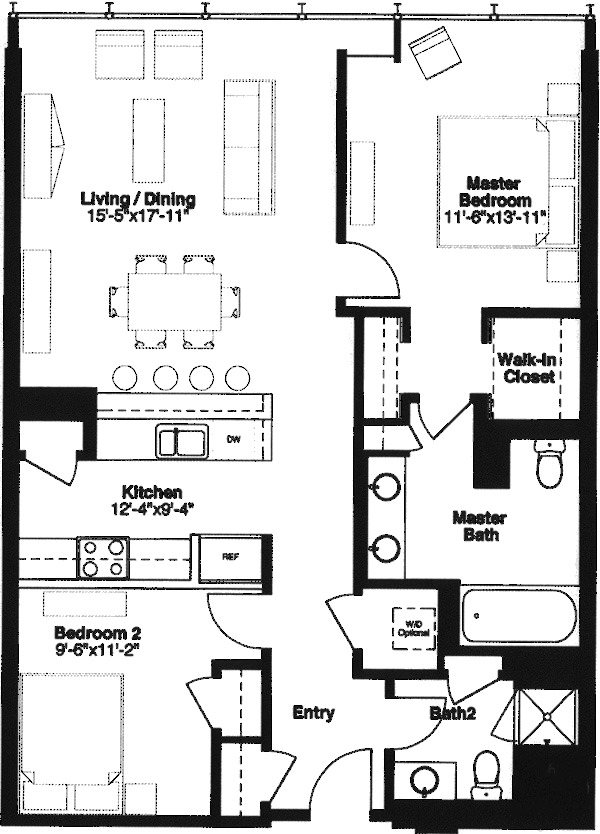 Montgomery Chicago Condo Buildings Dream Town Realty